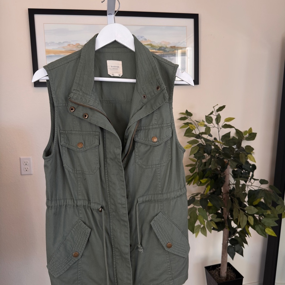 Harper Olive Green Heritage Jacket